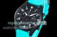 BLS Swiss Copy IWC Pilot's Chronograph 41mm Black Case Blue Rubber Strap Watch (2)_th.jpg